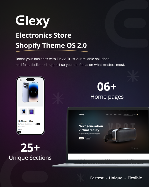 Elexy - Electronics Store Shopify Theme OS 2.0